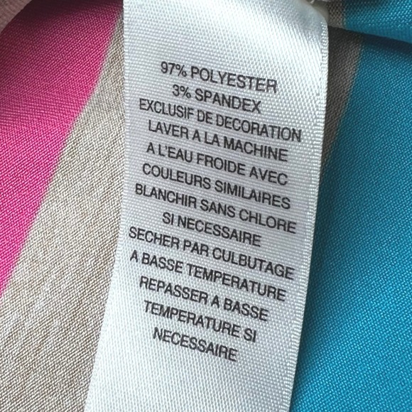 Callaway Golf Polo Shirt Mens Large Striped Breathable Activewear Performance - Picture 5 of 12